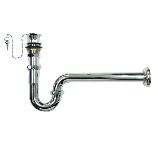 ミヤコ MIYAKO M7ALPトラップ ロング(アフレ付)【M7AL】寸法 32×376 洗面・手洗器配管部材