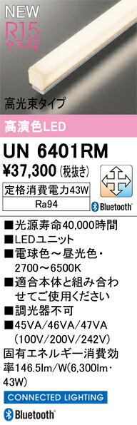 オーデリック ペンダント用吊具 ベースライト 【UN6401RM】【UN 6401RM】