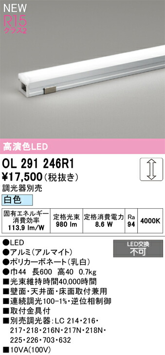 オーデリック 間接照明 【OL291246R1】【OL 291 246R1】