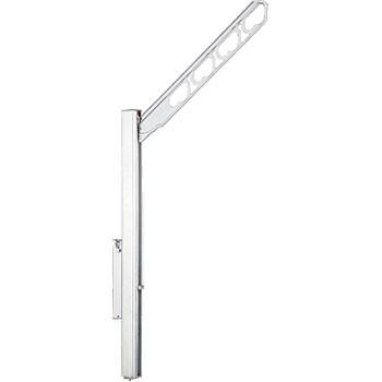 神栄ホームクリエイト バルコニー物干金物 縦収納 ポール型 シルバー SK-55ASLP-SLC