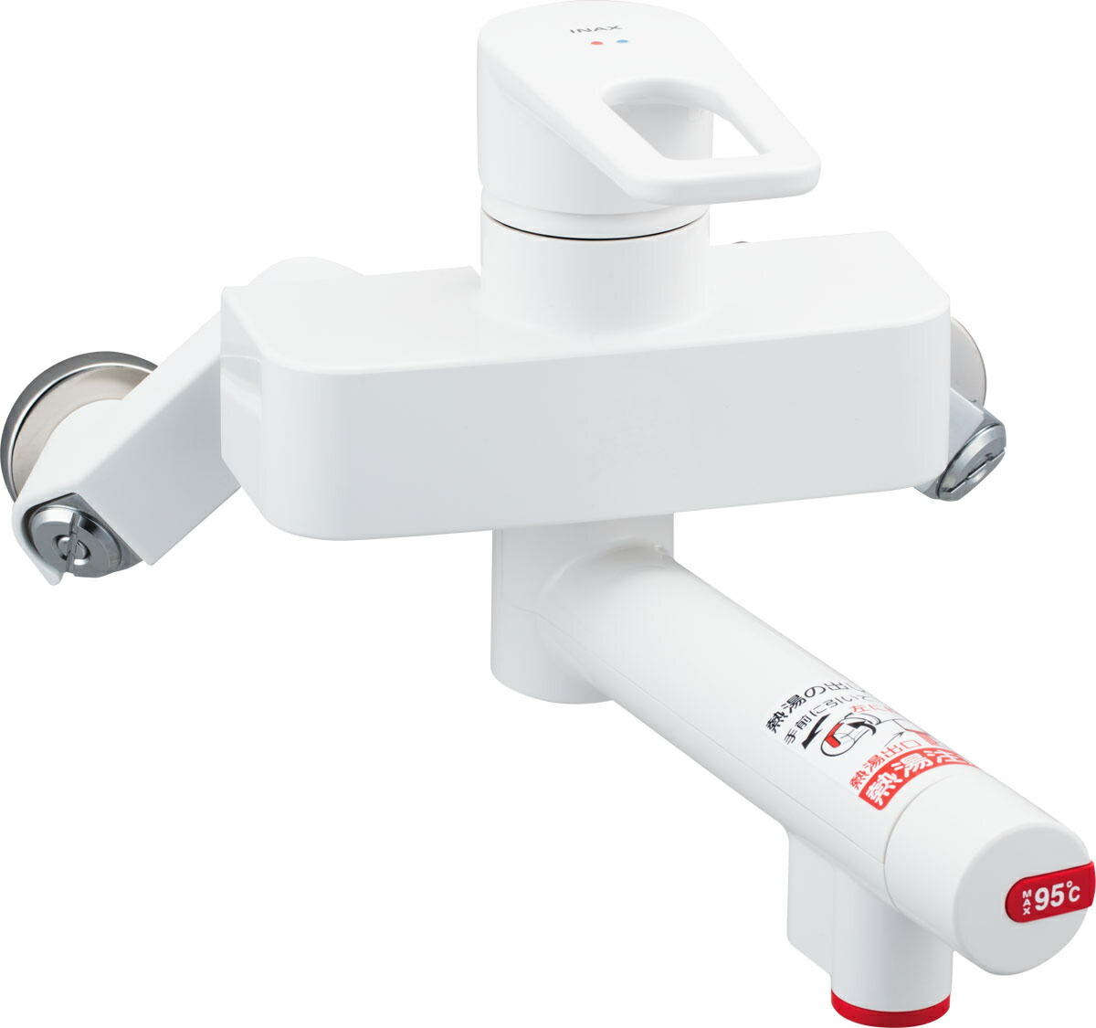 INAX[イナックス]・LIXIL[リクシル]　【SF-WCH390】　電気温水器専用水栓金具　熱湯用水栓　熱湯口付シングルレバー混合水栓（壁付タイプ）