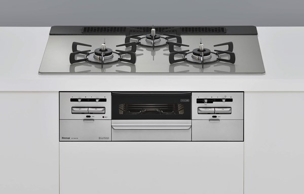 リンナイ Rinnai 【RS71W36T2RVW】 グリル付ガスビルトインコンロ 品名コード：52-3296