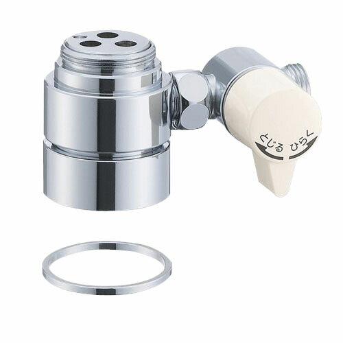 楽天市場】三栄水栓[SANEI]【B98-AU4】 シングル混合栓用分岐