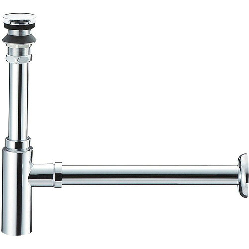 三栄水栓[SANEI]　洗面用品　洗面器トラップ　アフレナシボトルトラップ　【H7610-25】