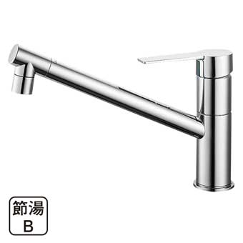 三栄水栓[SANEI]【K875JDKZ-1-13】シングルワンホール練りあわせる栓