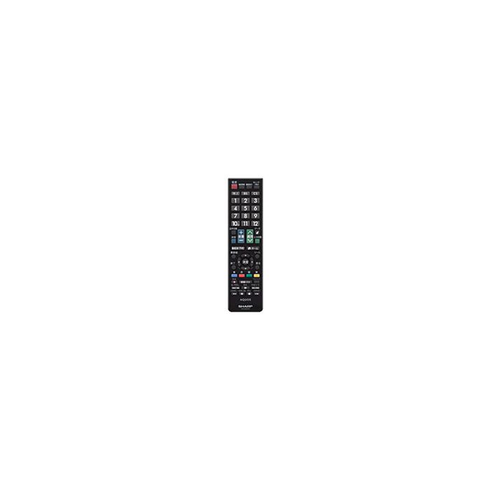 シャープ[SHARP] シャープ 液晶テレビ用 リモコン＜ブラック系＞（010 638 0459） 【0106380459】