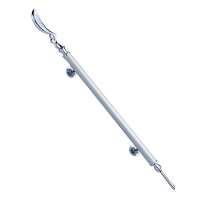 シロクマ アリエル取手 (左) ４２５mm クローム･ＨＬ 【NO-260L】【メーカー直送のみ・代引き不可・NP後払い不可】