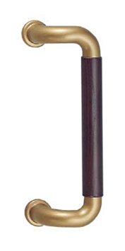 シロクマ Ｌ型ハーモニー取手両面用 ２３０mm アンバー／オーク 【NO-121】【メーカー直送のみ・代引き不可・NP後払い不可】 5,094円