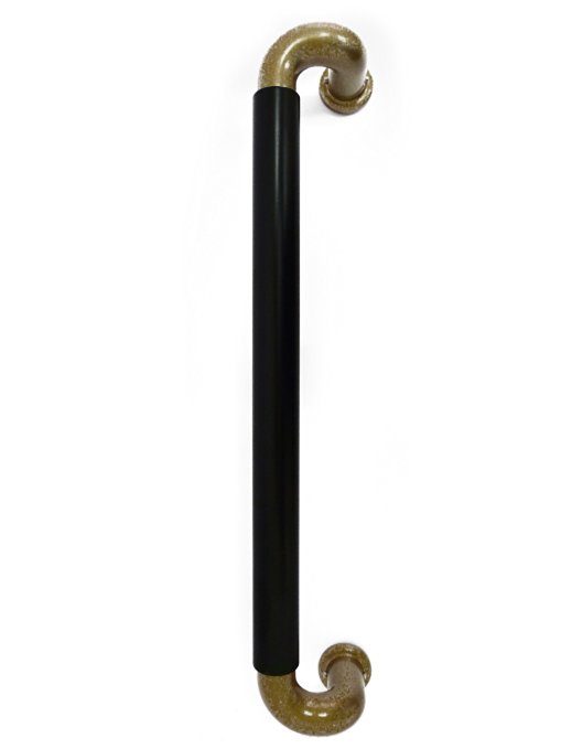 シロクマ Ｌ型ビッグハーモニー取手メン ４２５mm メン ＡＧ／オーク 【NO-131S】【メーカー直送のみ・代引き不可・NP後払い不可】