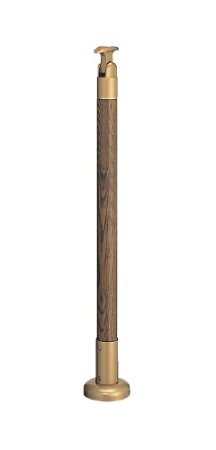 シロクマ 支柱 ７５０mm ライトオーク 【GBR-720B】【メーカー直送のみ・代引き不可・NP後払い不可】