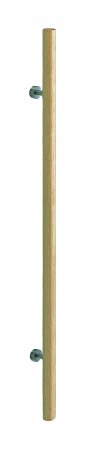 シロクマ ウッド丸型取手 １２００mm 白木ｳｯﾄﾞ･ﾎﾜｲﾄ 【NO-113】【メーカー直送のみ・代引き不可・NP後払い不可】