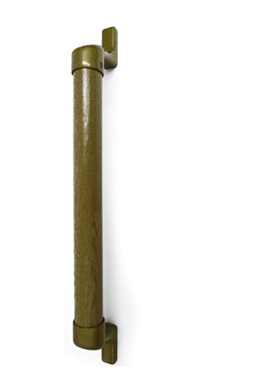 シロクマ スリムディンプル手すり ４００mm ＡＧ・ライトオーク 【BR-596】【メーカー直送のみ・代引き不可・NP後払い不可】