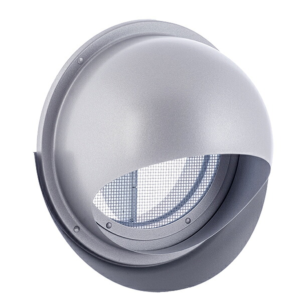 西邦工業 SEIHO 【SFND200MS】 外壁用ステンレス製換気口 セルフード SFND-MS 同芯金網型10メッシュ 防火ダンパー付 ワイド水切り付 後面フューズ交換 汚れ防止対応|DOOON ショップ