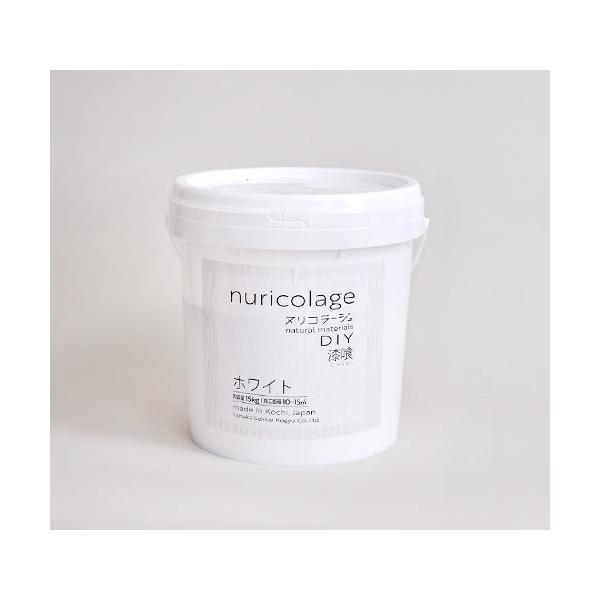 田中石灰工業 ヌリコラージュ ホワイト 15kg バラ販売 nuricolage white 15kg Single item sales
