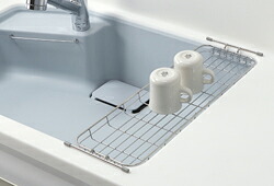 トクラス TOCLAS 水切り網カゴ 奥までシンク用（浅型）【FSZAM18S】[GSZAM18S-1] 負けず劣らず品
