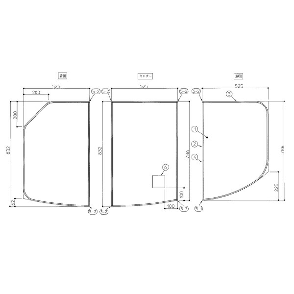 TOTO 一部分【AFKKS81110RSAA31W】 ST断熱3枚風呂フタR 部材