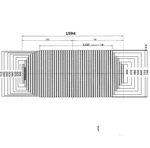 TOTO 部分品【EKK80175W】 1650YR＿シャッター蓋 部材