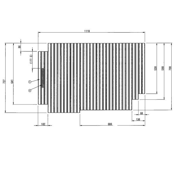 TOTO 部分品【EKK80180WR】 1150RD＿シャッター蓋R 部材