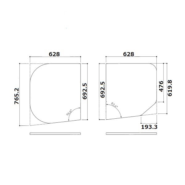 TOTO 部分品【EKKS3ARAA21WN】 130ラウンド軽さ蓋2枚R 部材
