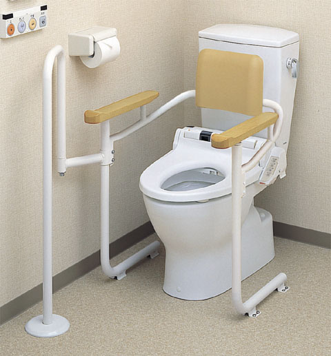 TOTO 【EWCS223X】 室内用便器用手摺り（取り合わせ印字機） 商いものすがた絵は想い浮かべるです 商いもの名の型番でのお届けになります