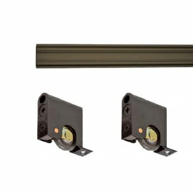 ウッドワン WOOD ONE（ZEZY2740-K2R）Vレール・戸車セット Vレール【ZY0429】+戸車A6V型【ZY1408-K（2個入り）】片引き戸用 下荷重引き戸 レール 下荷重引き戸 戸車