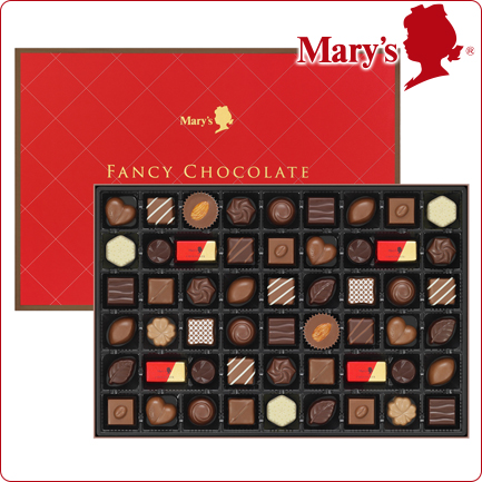 メリーチョコレート ファンシーチョコレート　54個入  お菓子 詰め合わせ 子供 洋菓子 ギフト プレゼント スイーツ