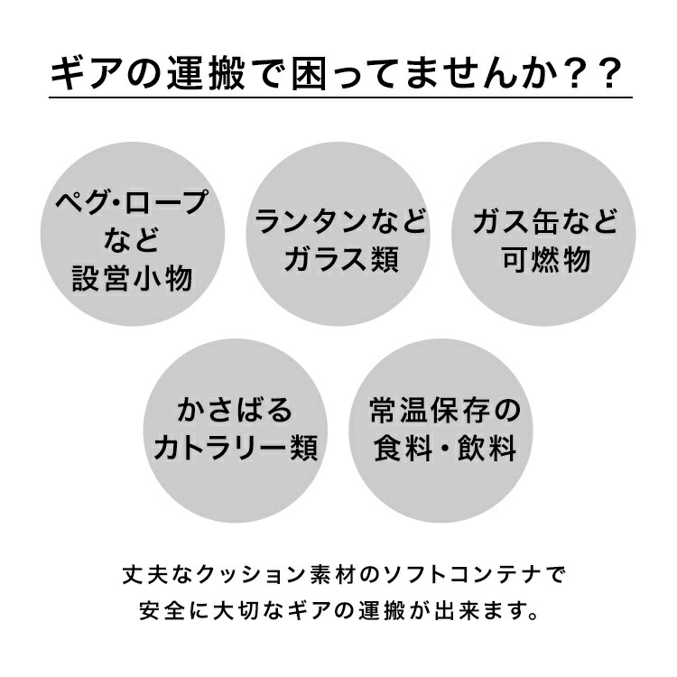 市場 まとめ買いMAX500円OFF ソフト 大容量 ツールバッグ コンテナ コンテナバッグ トートバッグ デイジーチェーン 丈夫 クッション 仕切り  収納