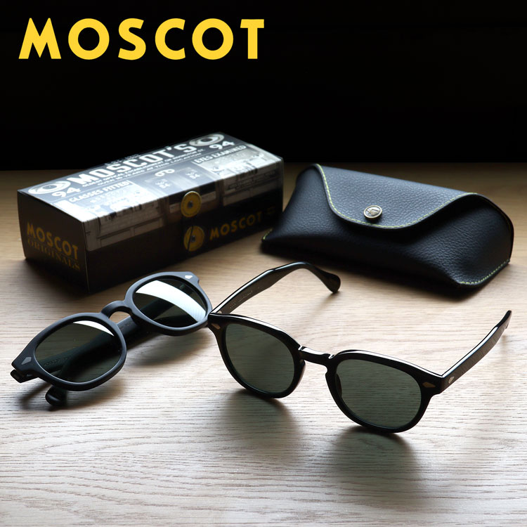 MOSCOT ボストン型 ブラックサングラス 楽天市場】MOSCOT モスコット サングラス ZEV SUN ゼヴ ボストン