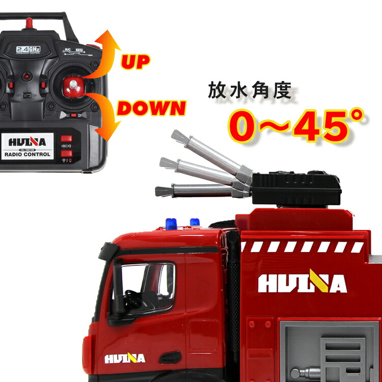 消防車 おもちゃ Huina Tobau Rc 放水 1 14 スケール ラジコン オンロード 日本語説明書付き 重機 おもちゃ 玩具 車 人気 おすすめ しょうぼうしゃ しょうぼう車 誕生日 プレゼント ギフト septicin Com