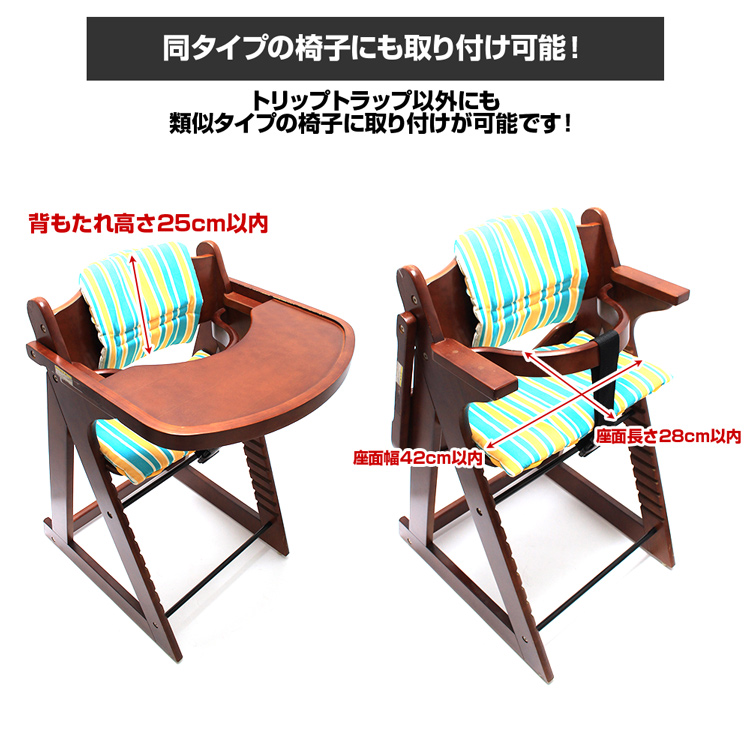 【楽天市場】ストッケ トリップトラップ クッション カバー 【TRIPP TRAPP 子供椅子 ベビーチェア 椅子