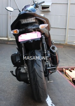 楽天市場 国内在庫あり ヤマハ Aerox155 エアロックス155 純正 フェンダーレスキット キー付きタイプ 10200200 Masamune楽天市場店