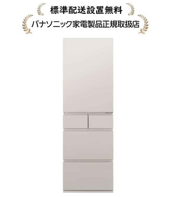 楽天市場】パナソニック NR-E45RY2-S[標準設置無料]450L 5ドア冷蔵庫