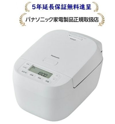 楽天市場】パナソニック SR-N518D-W[5年延長保証無料進呈☆]可変圧力IH