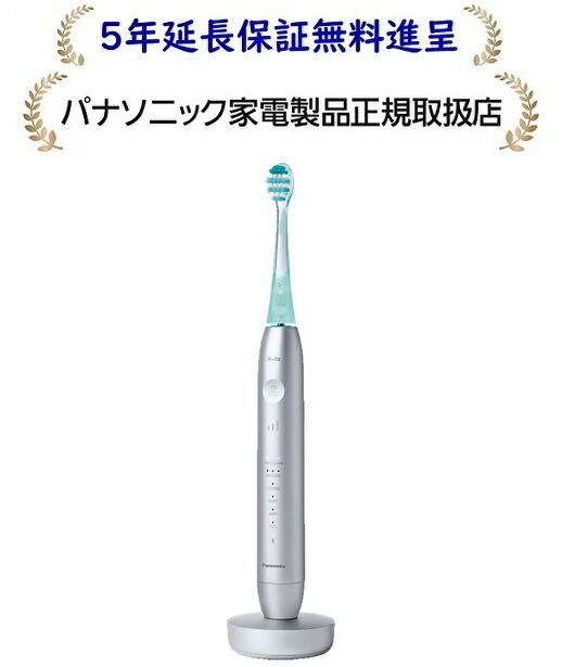 パナソニック EW-DT88-S[５年取りひろげる引き受ける無料差しあげる]ドルツプレミアム W音波振りまわすハブラシ かっこ良い EWDT88S