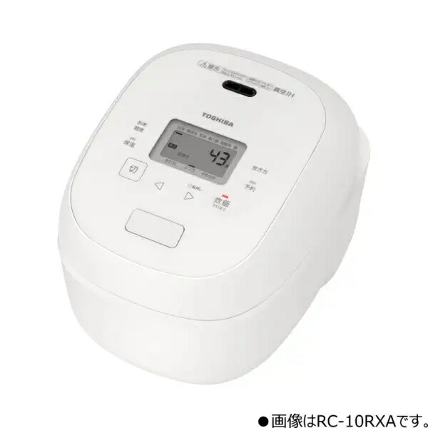 東芝 RC-18RXA-W炎匠炊き無意味さ翦断応力IHジャー炊飯器（1升炊き） キッチン家電-炊飯器