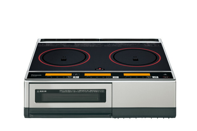 パナソニック KZ-KL22E3 2口IH 鉄・ステンレス鋼相応う IH煮炊き暖房器 取り付け印字機