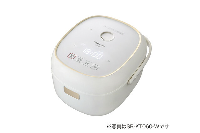 パナソニック SR-KT060-W(SRKT060W) 備長炭釜 IHジャー炊飯器