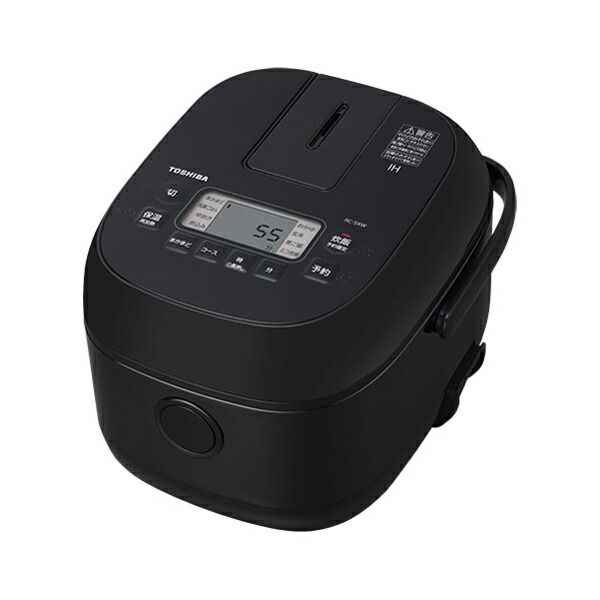 ダイ 東芝 RC-10BHW(K) IH炊飯器 5.5合ブラック3年保証付 toshi-rc-5xw-k.jpg
