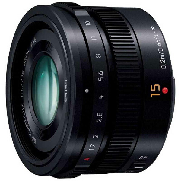パナソニック H-X015-K LUMIX デジタル一眼写真機用取り替えっこ水晶体
