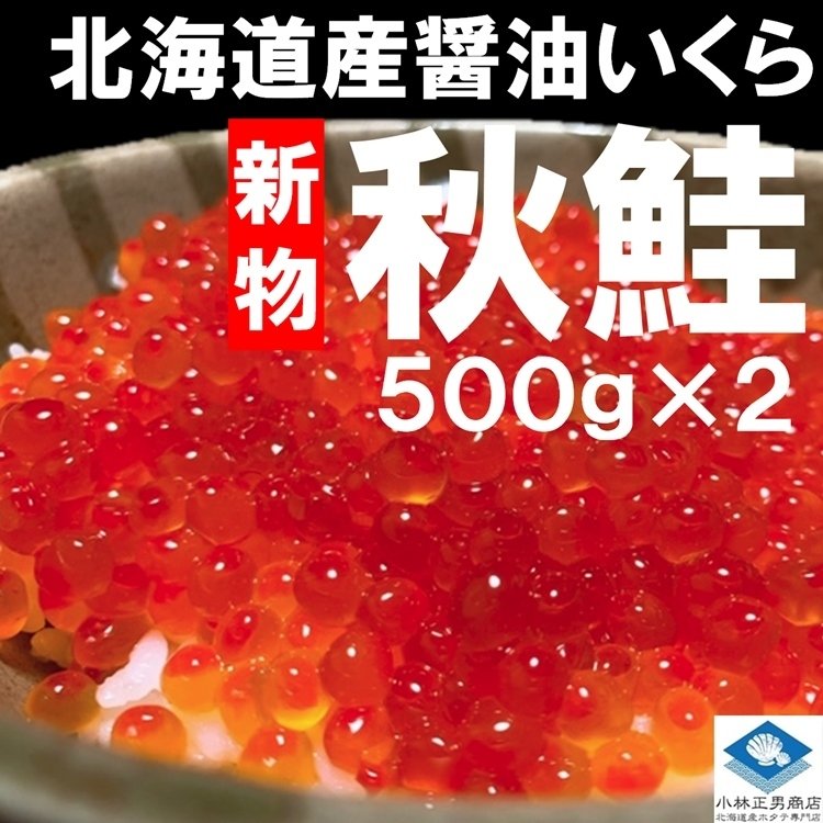 海外 いくら イクラ いくら醤油漬け 500g×2 計1.0kg 北海道産 秋鮭 最高級品 箱付き ギフト 送料無料 qdtek.vn