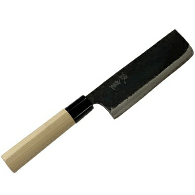 楽天市場】入魂！ 古式鍛造 梨地 三枚打 菜切包丁 165mm【ステンレス割