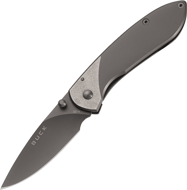 BUCK（バック）327TTSＮＯＢＬＥＭＡＮ ノーブルマンチタンコートフォールディングナイフ｜刃物の政豊　店