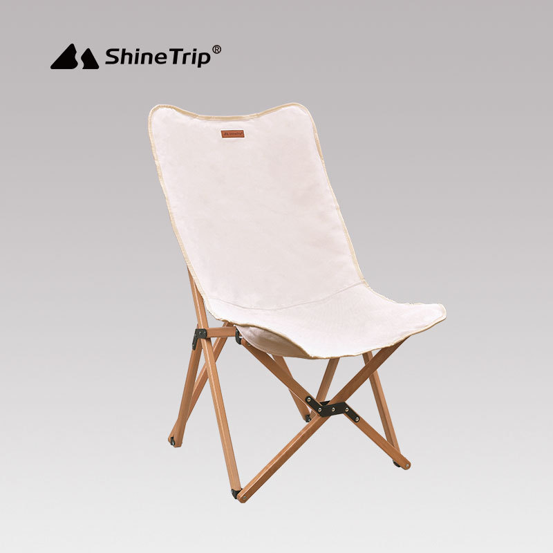 shine Trip 屋外ブナバタフライチェア キャンプ ビーチ バックフォールディングチェア レジャー｜雅美良品 店