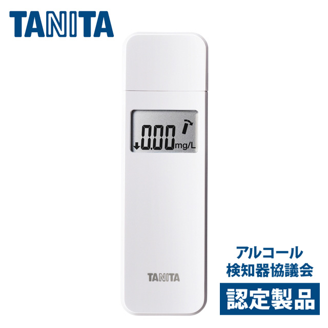 アルコールチェッカー タニタ TANITA EA-100-WH ホワイト アルコール検知器協議会認定 国内外の人気！