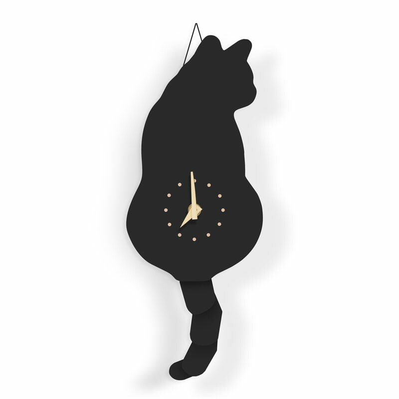 ★猫シルエット アンティーク掛時計 イギリス製★ cbd9673c522a2c87b1c2ef9a921966