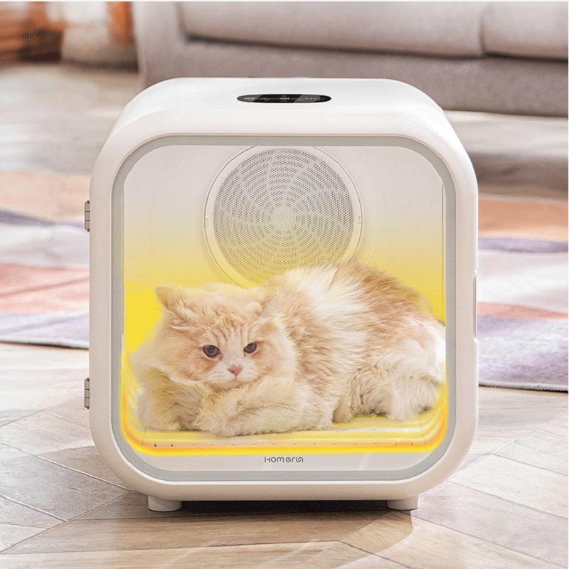 【楽天市場】Homerun ドライハウス ペット 犬 猫 ドライヤー 乾燥 ボックス ハンズフリー ハウス ドライヤールーム お風呂後乾燥