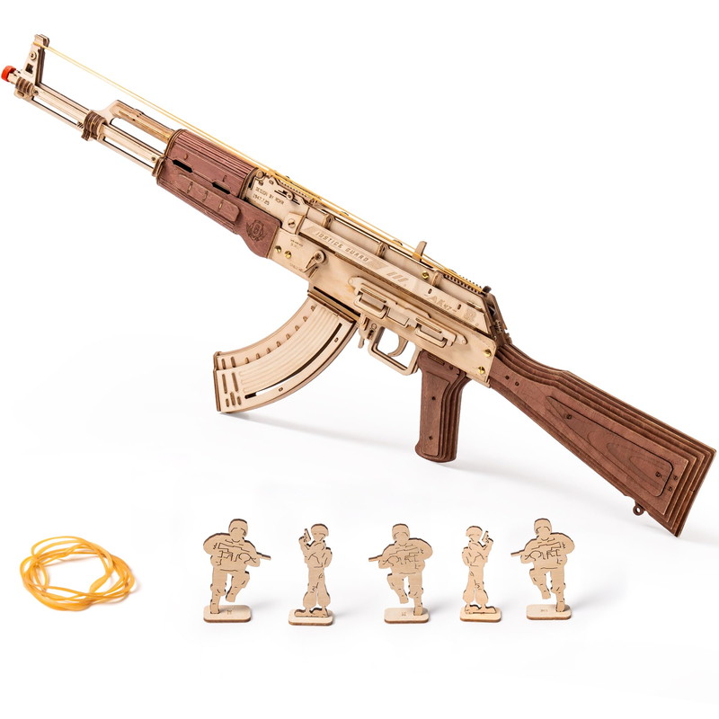 楽天市場】おもちゃの銃 トイガン おもちゃ リアル AK47 立体パズル