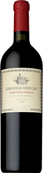 ●カテナ カテナ サパータ アドリアンナ ヴィンヤード フォルトゥーナ テラエ マルベック [2014] 750ml 赤BODEGA CATENA ZAPATA CATENA ZAPATA ADRIANNA VINEYARD FORTUNA TERRAE MALBEC｜酒宝庫　ＭＡＳＨＩＭＯ