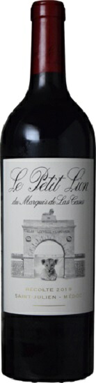 ●シャトー レオヴィル ラス カーズ ル プティ リオン デュ マルキ ド ラス カーズ [2019] 750ml 赤Le Petit Lion du Marquis de Las Cases｜酒宝庫　ＭＡＳＨＩＭＯ