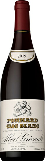 ●ドメーヌ アルベール グリヴォー ポマール クロ ブラン [2019] 750ml 赤DOMAINE ALBERT GRIVAULT POMMARD CLOS BLANC｜酒宝庫　ＭＡＳＨＩＭＯ